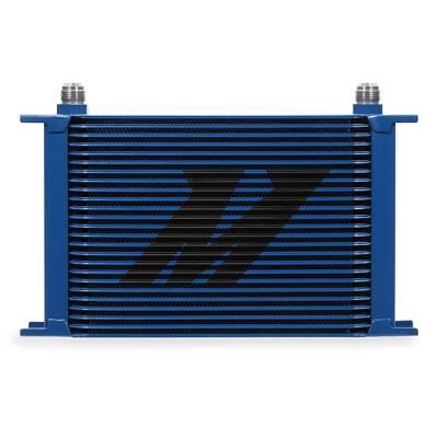Mishimoto - Mishimoto MMOC-25BL Universal 25-Row Oil Cooler Blue
