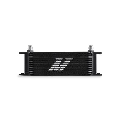 Mishimoto - Mishimoto MMOC-13BK Black Universal 13-Row Oil Cooler