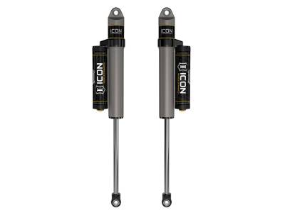 ICON Vehicle Dynamics - ICON 27726P 2.5" Lift Rear 2.5 VS Piggyback Shocks Pair 18-23 Jeep Wrangler JL