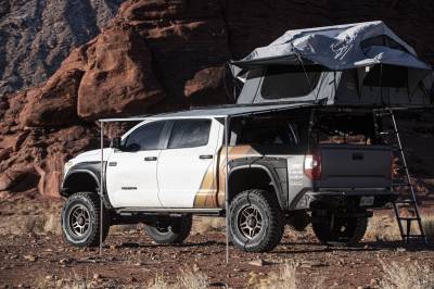 Smittybilt - Smittybilt 2584 Tent Awning Gray 8.2' Wide x 6.2' Long