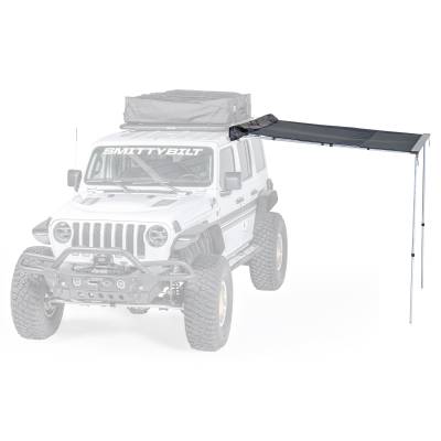 Smittybilt - Smittybilt 2587 Gen2 Tent Awning Gray 6.5' Wide x 6.5' Long