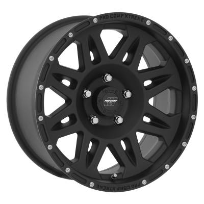 Pro Comp Wheels - Pro Comp Wheels PXA7005-7965 PA05 TORQ 17x9 5x4.5 -6mm Flat Black