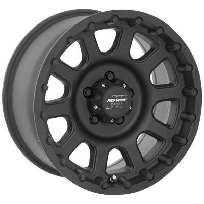 Pro Comp Wheels - Pro Comp Wheels PA32 BANDIDO 17x9 5x5.0 -6mm Flat Black PXA7032-7973