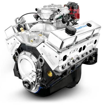 BluePrint Engines - BluePrint Engines BP38318CTF1 Base Dressed -EFI 383CI for GM Small Block