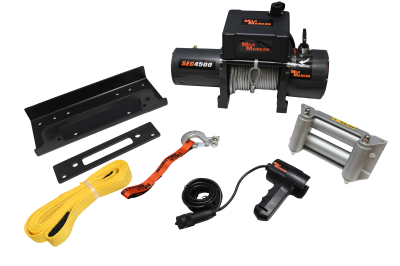 Mile Marker - Mile Marker 76-50115BW 4500 LB Waterproof Winch