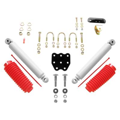 Rancho - Rancho RS98509 Front Steering Damper Cylinder Kit for 99-04 Ford F250/F350 4WD