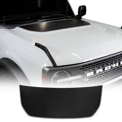 IAG Performance - IAG Performance IAG-BDY-F2086 Front Hood Graphic Solid w/Pin Stripe