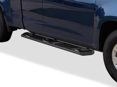 APS - APS A-Series Running Boards Black 15-25 Colorado/Canyon Extended WB03AAI7M