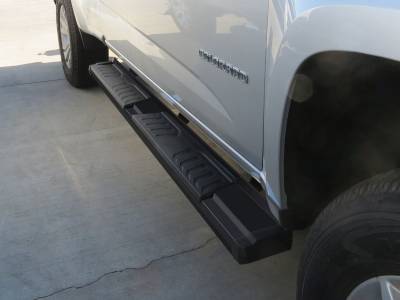 APS - APS S-Series Running Boards Black 15-25 Colorado/Canyon Ext WB03SAI8B