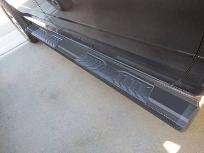 APS - APS S-Series Running Boards Black for 09-18 Ram 1500/HD Crew WB04SBJ8B