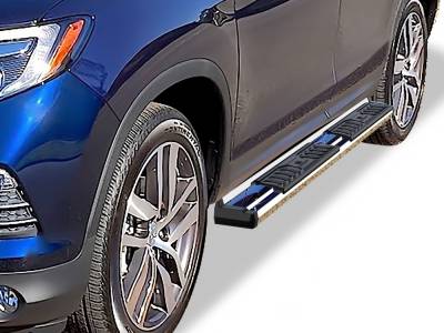 APS - APS S-Series Running Boards-Polish 16-22 Honda Pilot WB08SCE2S