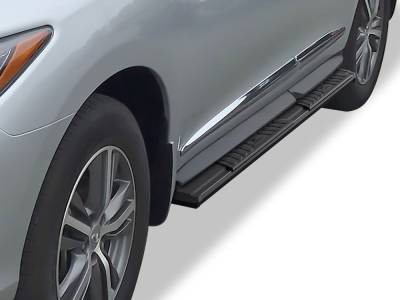 APS - APS S-Series Running Boards Black for 13-21 Nissan Pathfinder WB14SAH0B