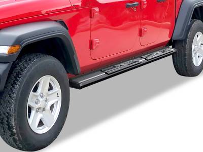 APS - APS S-Series Running Boards Black for 20-25 Gladiator JT WB10SAA5B