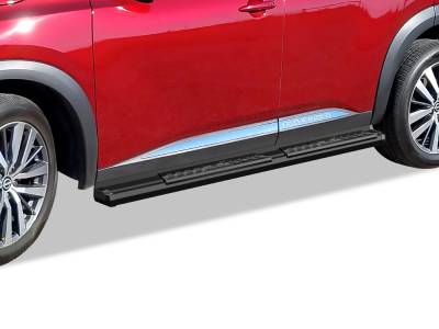 APS - APS WB14SAH1B S-Series Running Boards Black for 22-25 Nissan Pathfinder