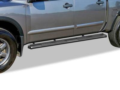 APS - APS S-Series Running Boards Black for 04-25 Titan/XD Crew WB14SJE0B