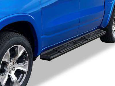 APS - APS S-Series Running Boards Black for 19-25 Ram 1500 Crew WB04SBE8B