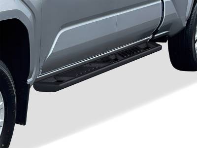 APS - APS A-Series Running Boards Black for 24-25 Toyota Tacoma Double WB20AAE8M