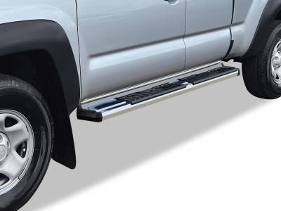 APS - APS S-Series Running Boards-Polish for 05-23 Tacoma Extended WB20SJE6S