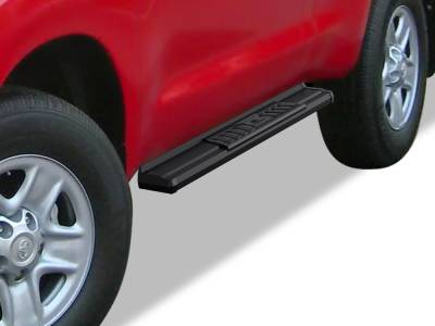 APS - APS S-Series Running Boards Black for 07-17 Toyota Tundra Reg WB20SAD0B