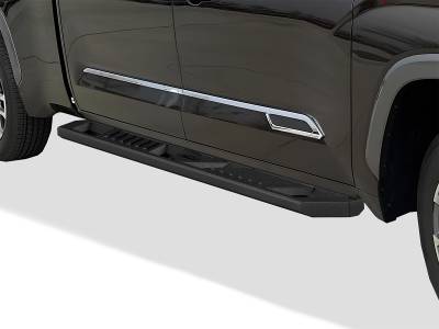 APS - APS A-Series Running Boards Black for 22-25 Toyota Tundra CrewMax WB20ABI8M