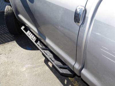 APS - APS A-Series Running Boards Black for 07-21 Toyota Tundra Double WB20AJI7M