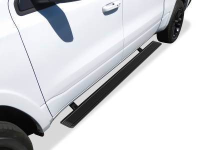 APS - APS W-Series Power Running Boards Black for 19-24 Ram 1500 Crew PB04WBE8B