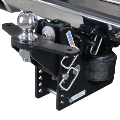 Shocker Hitch - Shocker Hitch SH-MB610-200-25SC Shocker 12K 2" Max Black Air Receiver Hitch
