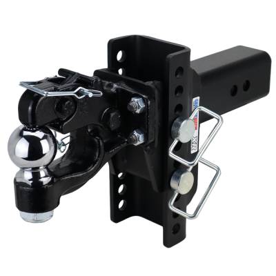 Shocker Hitch - Shocker Hitch SH-XR130-336-25 Shocker XR 20K 3" Adjustable Receiver Hitch