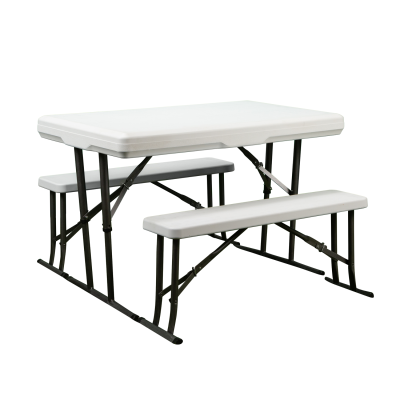Faulkner - Faulkner 69863 Picnic Table w/Nesting Benches 44"x27.12"x28.75"