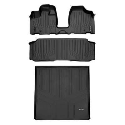 SMARTLINER - SMARTLINER SA0213/B0220/D0181 Front/Rear Floor Liners for Grand Caravan/T&C