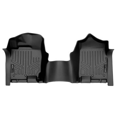 SMARTLINER - SMARTLINER SA0329 Front BLACK Floor Liners for Nissan Titan/XD Ext/Crew
