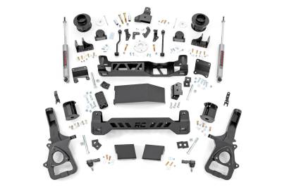 Rough Country Suspension Systems - Rough Country 88430 6" 22XL Suspension Lift Kit for 25-26 Ram 1500 4WD