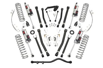 Rough Country Suspension Systems - Rough Country 67444 4" M1R X-Series Lift Kit for 07-18 Jeep Wrangler JK 4DR