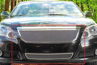 APS - APS Wire Mesh Grille-Polish for 08-09 Toyota Avalon GR20GFF35T