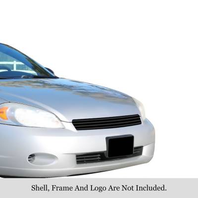 APS - APS Stainless Billet Grille Black 06-13 Chevy Impala/Monte Carlo GR03FEG65J