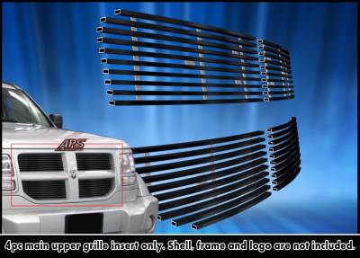 APS - APS Stainless Billet Grille Black for 07-11 Dodge Nitro GR04FFD73J