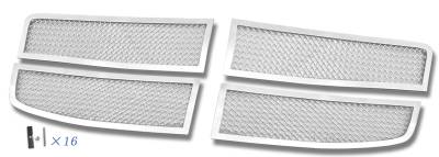 APS - APS Wire Mesh Grille-Polish for 07-10 Dodge Durango GR04GFD70T