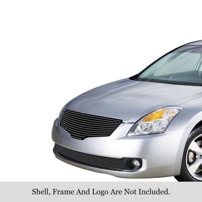 APS - APS Stainless Billet Grille Black for 07-09 Altima Sedan GR14HGG65J
