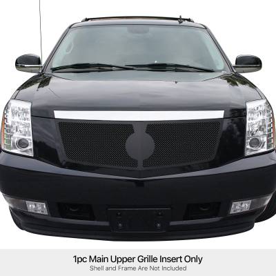 APS - APS Wire Mesh Grille Black 02-06 Cadillac Escalade/EXT GR01GEC66H