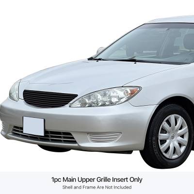 APS - APS Stainless Billet Grille Black for 02-06 Toyota Camry GR20HEC80J