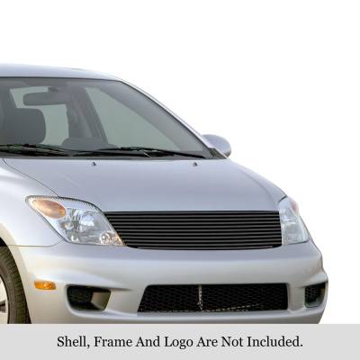 APS - APS Stainless Billet Grille Black for 03-07 Scion XA GR20HED68J