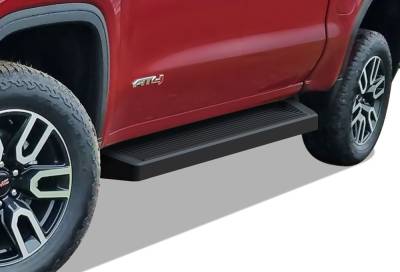 APS - APS IRunning Running Boards Black 19-25 Silverado/Sierra Crew IB03RAG1B