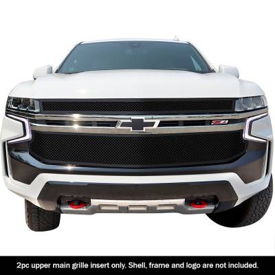 APS - APS Wire Mesh Grille Black 21-25 Chevrolet Tahoe LS GR03GEB77H