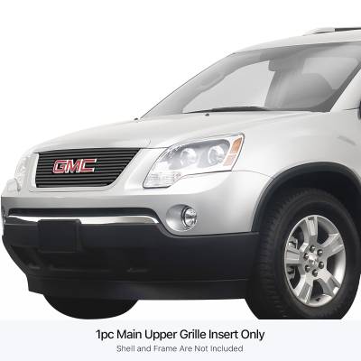 APS - APS Stainless Billet Grille Black 07-12 GMC Acadia GR07FFE15J