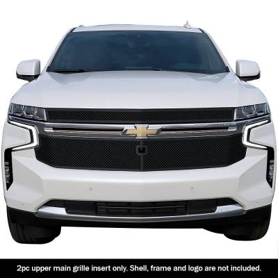APS - APS Wire Mesh Grille Black 21-24 Chevrolet Tahoe High Country GR03GEB78H