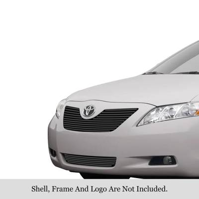 APS - APS Stainless Billet Grille Black for 07-09 Toyota Camry GR20HGH40J