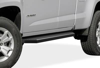 APS - APS H-Series Running Boards Black 15-25 Colorado/Canyon Extended IB03RAI8H