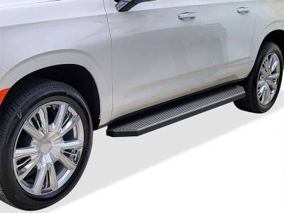 APS - APS H-Series IB03RBB2H Running Boards Black for 21-25 Chevy Suburban
