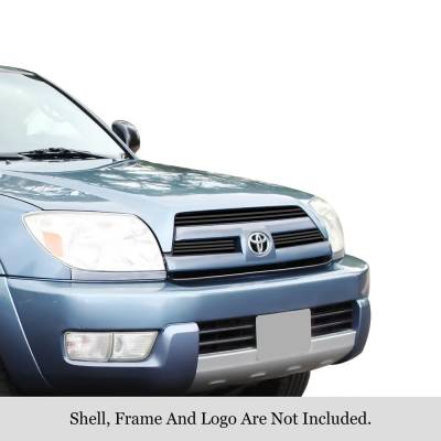 APS - APS Stainless Billet Grille Black for 03-05 Toyota 4Runner GR20FED24J