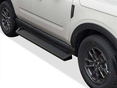 APS - APS IRunning Running Boards Black 21-25 Ford Bronco Sport IB06RCA0B